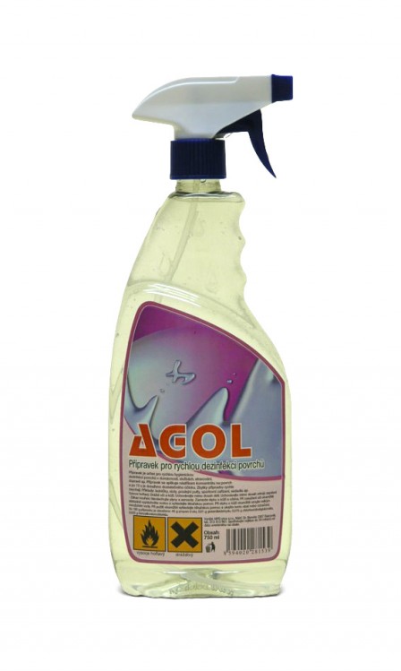Agol 750ml virucid na dezinf povrchů Agol 750ml virucid na dezinf povrchů - Drogerie Koupelna a WC Dezinfekce a plísně